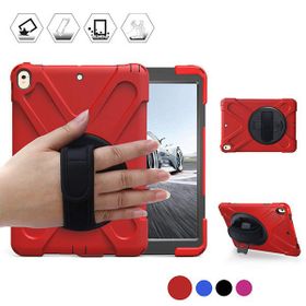 İpad Pro 10.5 3 Katmanlı Standlı Zırh Kılıf-Shockproof Case