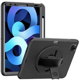 iPad Pro 11 2018 Siyah Hand Strap Tablet Kılıfı