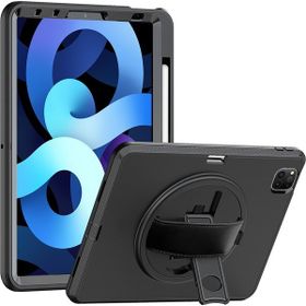 iPad Pro 11 2020 Siyah Hand Strap Tablet Kılıfı