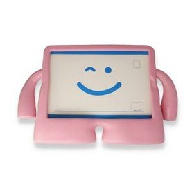iPad Pro 11 2021 Karakter Silikon - Açık Pembe Tablet Kılıfı