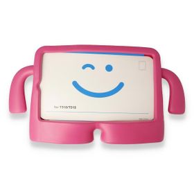 iPad Pro 11 2021 Karakter Tablet Silikon - Pembe Tablet Kılıfı