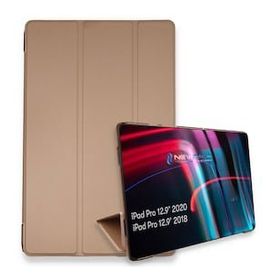 iPad Pro 12.9 2021 Smart - Rose Gold Tablet Kılıfı