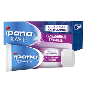 İpana 3 Boyutlu Beyazlık Canlandıran Ferahlık 75 ml Diş Macunu