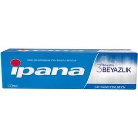 Ipana 3 Boyutlu Beyazlık Çay Kahve İçenler İçin 100 ml Diş Macunu