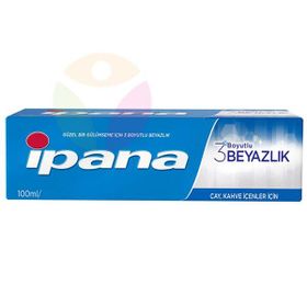 Ipana 3 Boyutlu Beyazlık Çay Kahve İçenler İçin 100 ml Diş Macunu