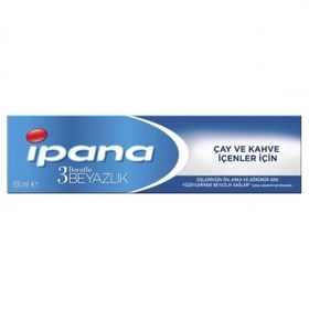 Ipana 3 Boyutlu Beyazlık Çay Kahve İçenler İçin 100 ml Diş Macunu