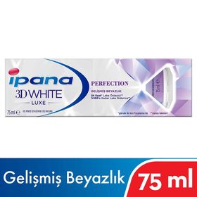 İpana 3D 75 ml White Luxe Perfection Gelişmiş Beyazlık Diş Macunu