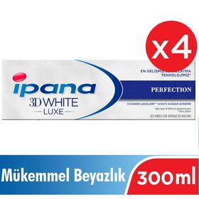 Ipana 3D Beyazlık Diş Macunları 4x75ml