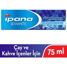 Ipana 3D White Çay ve Kahve İçenler İçin 2x75 ml Diş Macunu
