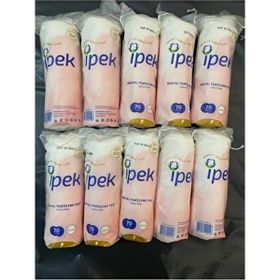 İpek 10x70 Adet Makyaj Temizleme Pamuğu