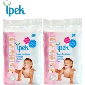 İpek 120 Adet Bebek Temizleme Pamuğu