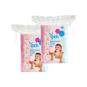 İpek 120 Adet Bebek Temizleme Pamuğu