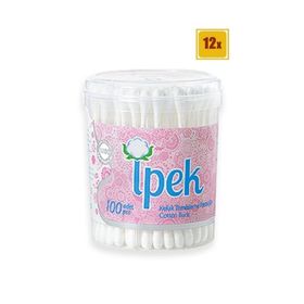 İpek 12x100 Adet Kulak Temizleme Pamuğu