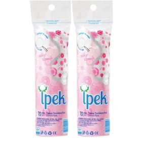 İpek 2x70 Adet Makyaj Temizleme Pedi