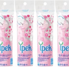 İpek 4x70 Adet Makyaj Temizleme Pedi