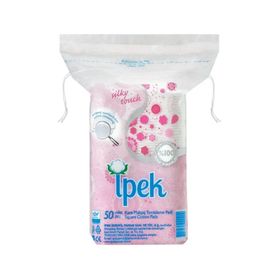 İpek 50'li Kare Makyaj Temizleme Pedi