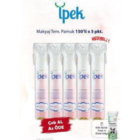 İpek 5x150'li Makyaj Temizleme Pamuğu