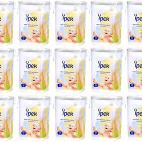 İpek 60'lı 15 Paket Organik Bebek Temizleme Pamuğu