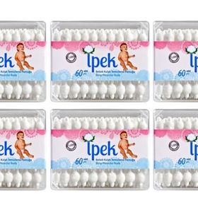İpek 60'lı x6 Bebek Kulak Temizleme Pamuğu
