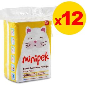 İpek 60x12 Bebek Temizlik Pamuğu