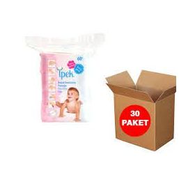İpek 60x30 Adet Bebek Temizlik Pamuğu