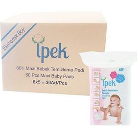 İpek 60x30 Bebek Temizleme Pamuğu