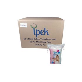 İpek 60x30 Bebek Temizleme Pamuğu