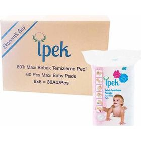 İpek 60x30 Bebek Temizleme Pamuğu