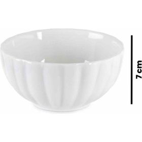 İpek 6'lı Beyaz 7 cm Sosluk