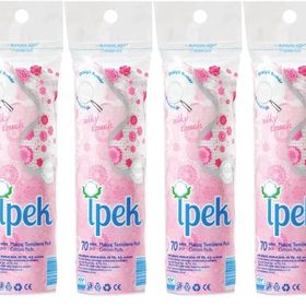 İpek 6x70 Adet Makyaj Temizleme Pedi