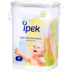 İpek Axi 3x60'lı Bebek Temizleme Pamuğu