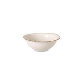 İpek Bone Gold Beyaz 10.5 cm Yaldızlı Kase