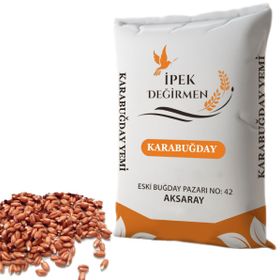 İpek Değirmen 1 kg Kara Buğday Tavuk Güvercin Kuş Yemi
