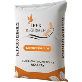 İpek Değirmen 1 kg Kırmızı Sorgum Süpürge Darısı Güvercin Kuş Yemi 1 Kg