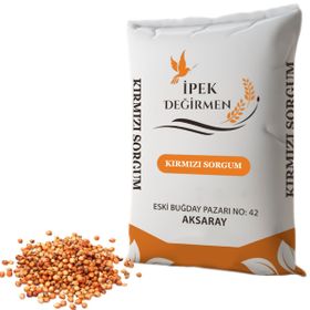 İpek Değirmen 10 kg Kırmızı Sorgum Süpürge Darısı Güvercin Kuş Yemi 10 Kg