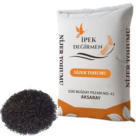 İpek Değirmen 3 kg Nijer Tohumu Kanarya Muhabbet Kuş Yemi