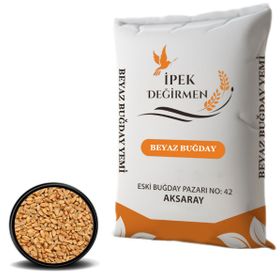İpek Değirmen 5 kg Beyaz Buğday Hazmı Kolay Tavuk Güvercin Kuş Yemi