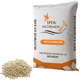İpek Değirmen Beyaz Sorgum Süpürge Darısı 15 kg Güvercin Kuş Yemi