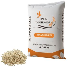 İpek Değirmen Beyaz Sorgum Süpürge Darısı 20 kg Güvercin Kuş Yemi