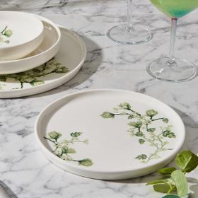 İpek Fresia Toledo 20 cm Renkli Porselen Pasta Tabağı