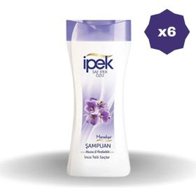 İpek İnce Telli Saçlar İçin Menekşe Özlü 6x480 ML Şampuan