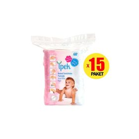 İpek Ipek Bebek Temizleme Pamuğu 60lı -