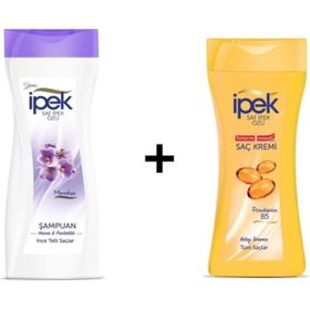 İpek Menekşe Özlü 480 ml Şampuan+480 ml Saç Kremi