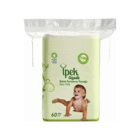 İpek Organik 16x60'lı Bebek Temizleme Pamuğu