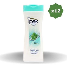 İpek Tüm Saçlar İçin Mentol 12x480 ml Şampuan