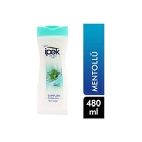 İpek Tüm Saçlar İçin Mentol 3x480 ml Şampuan