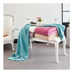 İpekçe Home Tomurcuk Kül Moru Tek Kişilik Battaniye