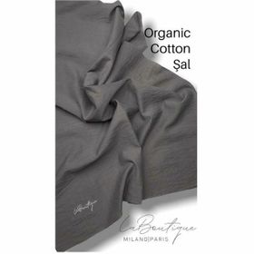 İpekyolu Antrasit La Boutıque Organıc Cotton Şal