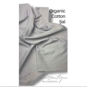 İpekyolu Gri La Boutıque Organıc Cotton Şal