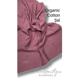 İpekyolu Gül Pembesi La Boutıque Organıc Cotton Şal
